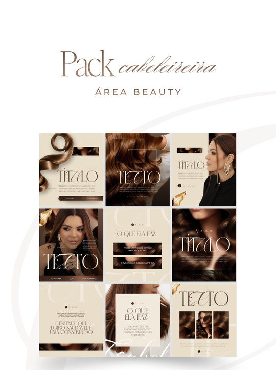 Pack Cabeleireira
